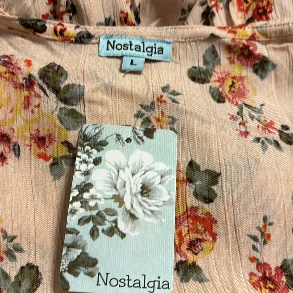 Nostalgia Floral Dress - Picture 10 of 11